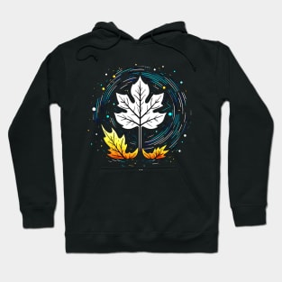 Maple Leaf Inspired design for not only canadian Hoodie